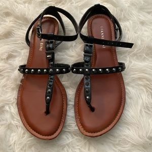 Studded sandals